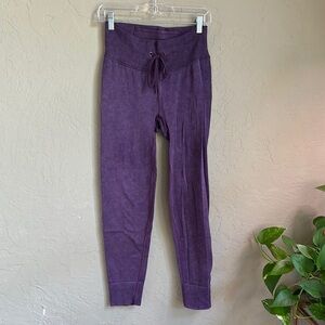 Pink activewear, purple‎ leggings, size medium athletic running yoga